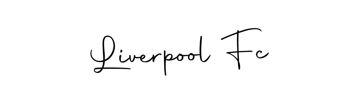 Create a beautiful signature design for name Liverpool Fc. With this signature (Autography-DOLnW) fonts, you can make a handwritten signature for free. Liverpool Fc signature style 10 images and pictures png