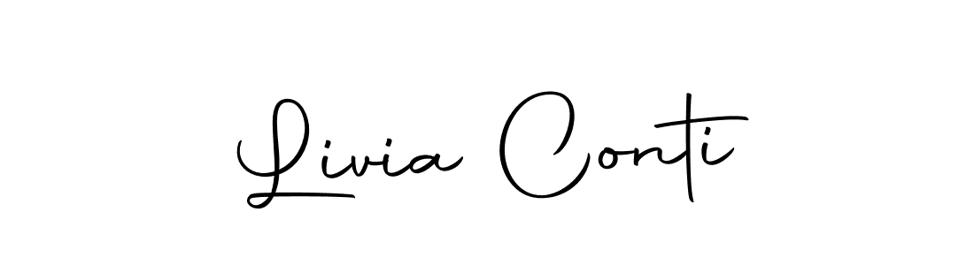 This is the best signature style for the Livia Conti name. Also you like these signature font (Autography-DOLnW). Mix name signature. Livia Conti signature style 10 images and pictures png