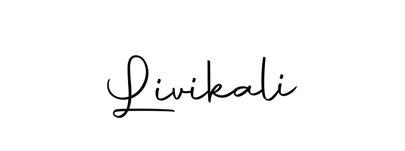 if you are searching for the best signature style for your name Livikali. so please give up your signature search. here we have designed multiple signature styles  using Autography-DOLnW. Livikali signature style 10 images and pictures png