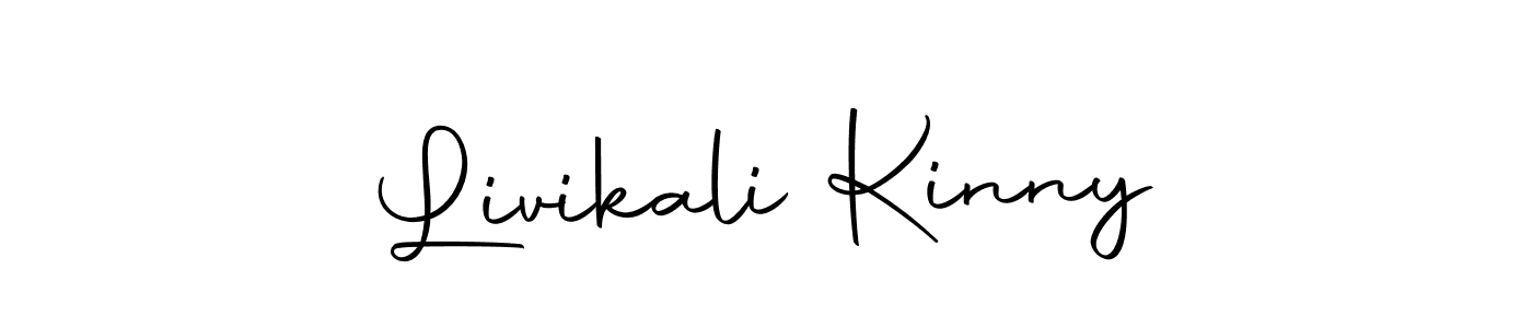 Make a short Livikali Kinny signature style. Manage your documents anywhere anytime using Autography-DOLnW. Create and add eSignatures, submit forms, share and send files easily. Livikali Kinny signature style 10 images and pictures png