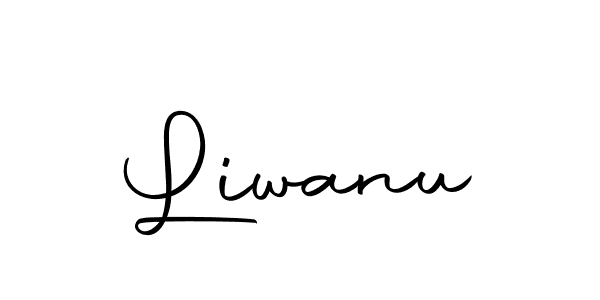 You should practise on your own different ways (Autography-DOLnW) to write your name (Liwanu) in signature. don't let someone else do it for you. Liwanu signature style 10 images and pictures png