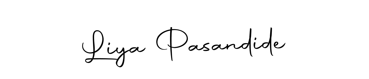 Here are the top 10 professional signature styles for the name Liya Pasandide. These are the best autograph styles you can use for your name. Liya Pasandide signature style 10 images and pictures png
