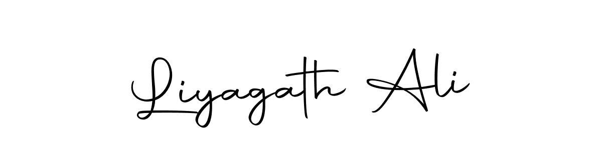 Design your own signature with our free online signature maker. With this signature software, you can create a handwritten (Autography-DOLnW) signature for name Liyagath Ali. Liyagath Ali signature style 10 images and pictures png