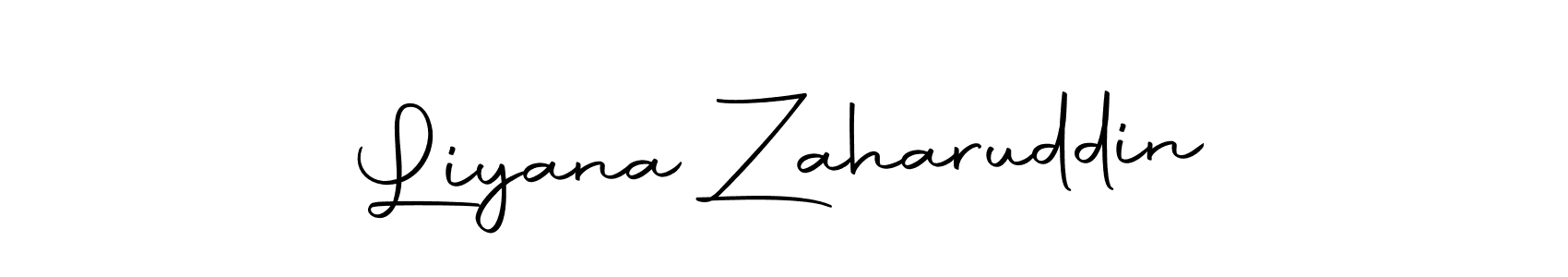 Once you've used our free online signature maker to create your best signature Autography-DOLnW style, it's time to enjoy all of the benefits that Liyana Zaharuddin name signing documents. Liyana Zaharuddin signature style 10 images and pictures png