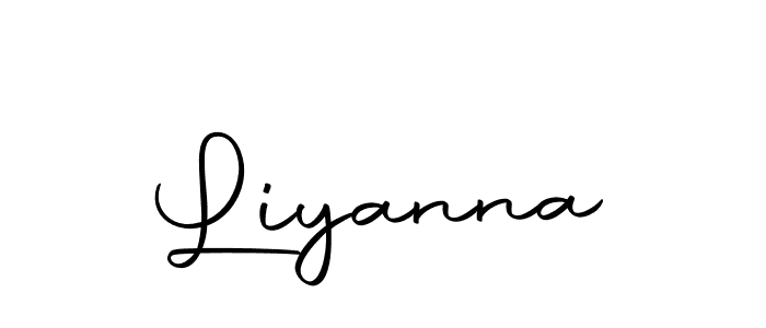 if you are searching for the best signature style for your name Liyanna. so please give up your signature search. here we have designed multiple signature styles  using Autography-DOLnW. Liyanna signature style 10 images and pictures png