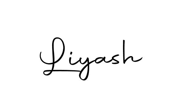 How to make Liyash signature? Autography-DOLnW is a professional autograph style. Create handwritten signature for Liyash name. Liyash signature style 10 images and pictures png