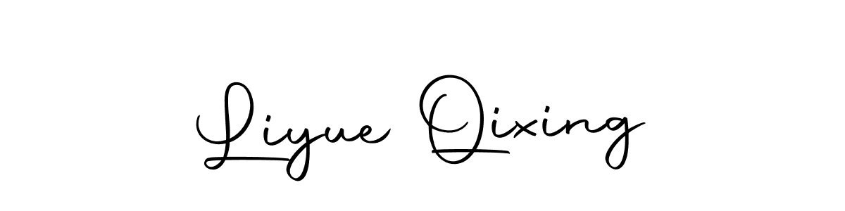 Similarly Autography-DOLnW is the best handwritten signature design. Signature creator online .You can use it as an online autograph creator for name Liyue Qixing. Liyue Qixing signature style 10 images and pictures png