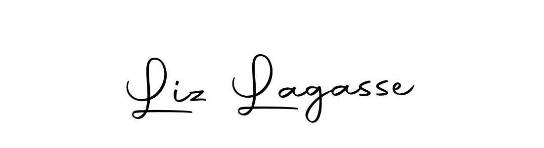 Design your own signature with our free online signature maker. With this signature software, you can create a handwritten (Autography-DOLnW) signature for name Liz Lagasse. Liz Lagasse signature style 10 images and pictures png