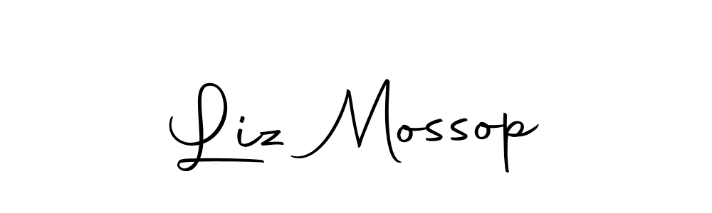 Liz Mossop stylish signature style. Best Handwritten Sign (Autography-DOLnW) for my name. Handwritten Signature Collection Ideas for my name Liz Mossop. Liz Mossop signature style 10 images and pictures png