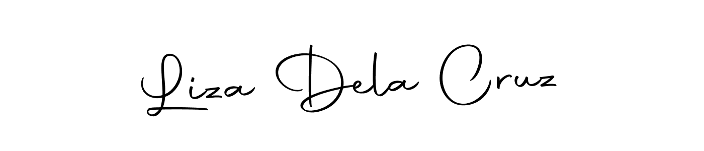 Make a beautiful signature design for name Liza Dela Cruz. Use this online signature maker to create a handwritten signature for free. Liza Dela Cruz signature style 10 images and pictures png