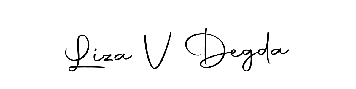 Once you've used our free online signature maker to create your best signature Autography-DOLnW style, it's time to enjoy all of the benefits that Liza V Degda name signing documents. Liza V Degda signature style 10 images and pictures png