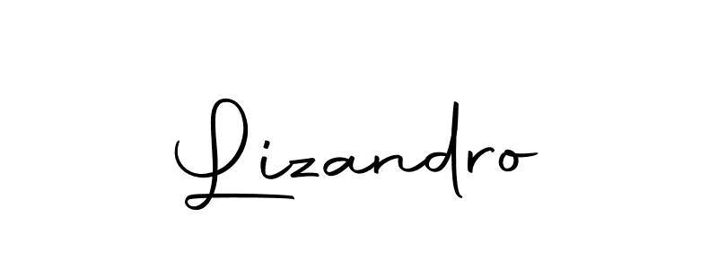 Lizandro stylish signature style. Best Handwritten Sign (Autography-DOLnW) for my name. Handwritten Signature Collection Ideas for my name Lizandro. Lizandro signature style 10 images and pictures png