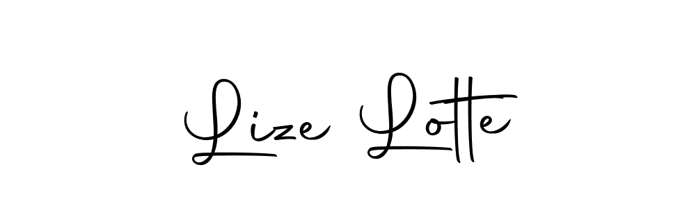 You can use this online signature creator to create a handwritten signature for the name Lize Lotte. This is the best online autograph maker. Lize Lotte signature style 10 images and pictures png