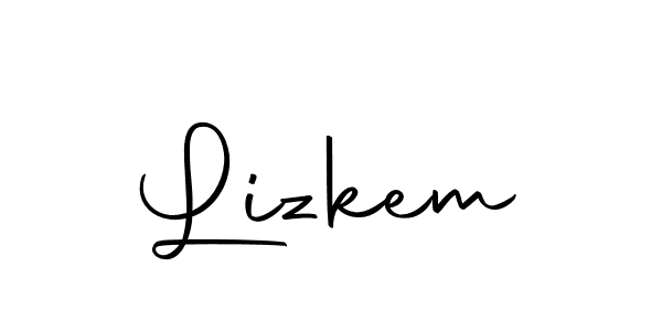 The best way (Autography-DOLnW) to make a short signature is to pick only two or three words in your name. The name Lizkem include a total of six letters. For converting this name. Lizkem signature style 10 images and pictures png