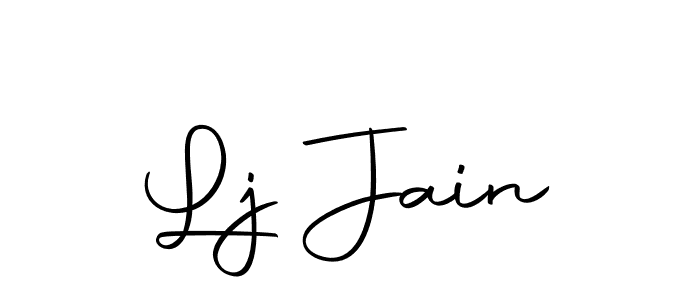 You should practise on your own different ways (Autography-DOLnW) to write your name (Lj Jain) in signature. don't let someone else do it for you. Lj Jain signature style 10 images and pictures png