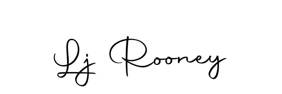 How to make Lj Rooney signature? Autography-DOLnW is a professional autograph style. Create handwritten signature for Lj Rooney name. Lj Rooney signature style 10 images and pictures png