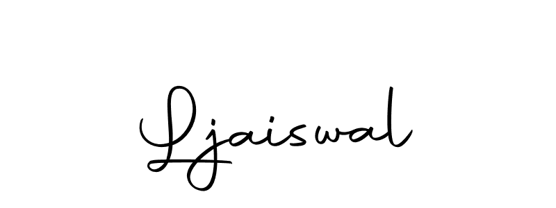 Make a beautiful signature design for name Ljaiswal. With this signature (Autography-DOLnW) style, you can create a handwritten signature for free. Ljaiswal signature style 10 images and pictures png