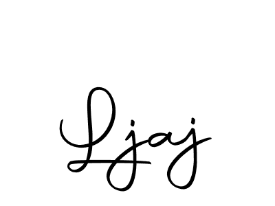 How to Draw Ljaj signature style? Autography-DOLnW is a latest design signature styles for name Ljaj. Ljaj signature style 10 images and pictures png