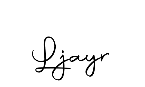 Create a beautiful signature design for name Ljayr. With this signature (Autography-DOLnW) fonts, you can make a handwritten signature for free. Ljayr signature style 10 images and pictures png