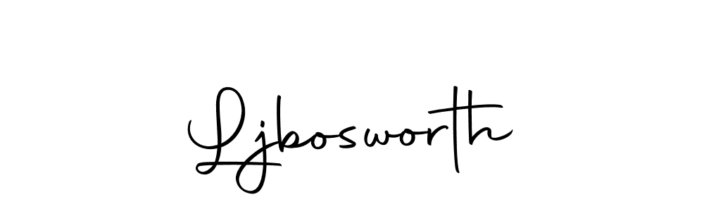 Make a beautiful signature design for name Ljbosworth. With this signature (Autography-DOLnW) style, you can create a handwritten signature for free. Ljbosworth signature style 10 images and pictures png