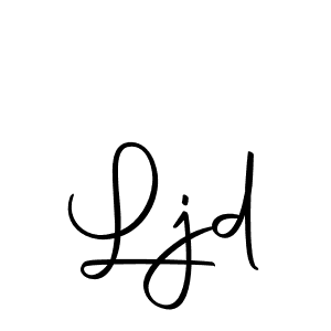 You should practise on your own different ways (Autography-DOLnW) to write your name (Ljd) in signature. don't let someone else do it for you. Ljd signature style 10 images and pictures png