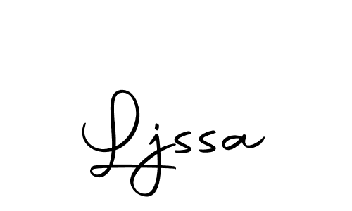 Design your own signature with our free online signature maker. With this signature software, you can create a handwritten (Autography-DOLnW) signature for name Ljssa. Ljssa signature style 10 images and pictures png