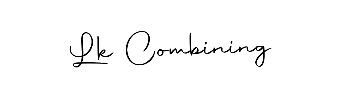 How to make Lk Combining signature? Autography-DOLnW is a professional autograph style. Create handwritten signature for Lk Combining name. Lk Combining signature style 10 images and pictures png