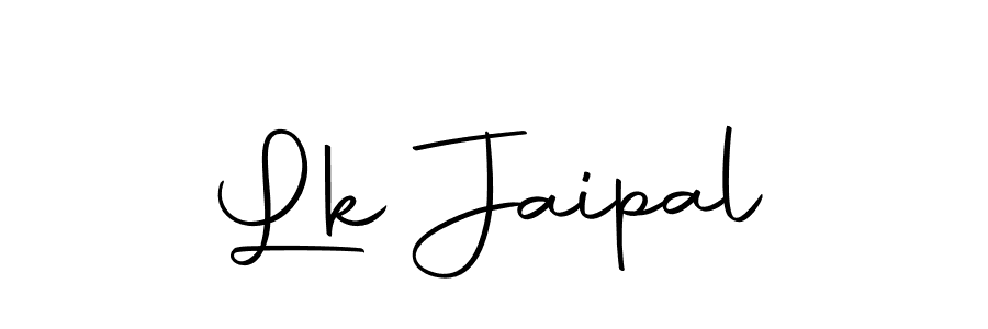 Create a beautiful signature design for name Lk Jaipal. With this signature (Autography-DOLnW) fonts, you can make a handwritten signature for free. Lk Jaipal signature style 10 images and pictures png