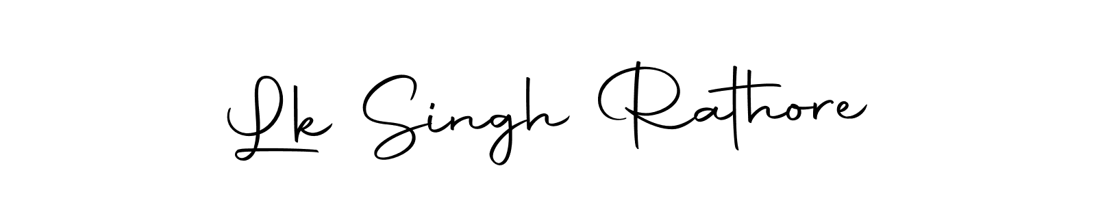 Make a beautiful signature design for name Lk Singh Rathore. Use this online signature maker to create a handwritten signature for free. Lk Singh Rathore signature style 10 images and pictures png