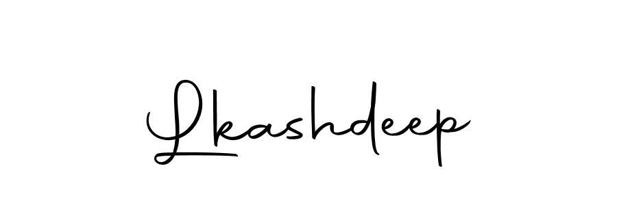 Use a signature maker to create a handwritten signature online. With this signature software, you can design (Autography-DOLnW) your own signature for name Lkashdeep. Lkashdeep signature style 10 images and pictures png