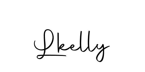 Use a signature maker to create a handwritten signature online. With this signature software, you can design (Autography-DOLnW) your own signature for name Lkelly. Lkelly signature style 10 images and pictures png