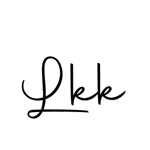 Make a beautiful signature design for name Lkk. With this signature (Autography-DOLnW) style, you can create a handwritten signature for free. Lkk signature style 10 images and pictures png
