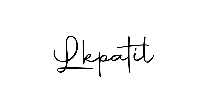 You should practise on your own different ways (Autography-DOLnW) to write your name (Lkpatil) in signature. don't let someone else do it for you. Lkpatil signature style 10 images and pictures png