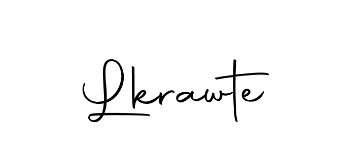 Similarly Autography-DOLnW is the best handwritten signature design. Signature creator online .You can use it as an online autograph creator for name Lkrawte. Lkrawte signature style 10 images and pictures png