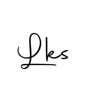 The best way (Autography-DOLnW) to make a short signature is to pick only two or three words in your name. The name Lks include a total of six letters. For converting this name. Lks signature style 10 images and pictures png