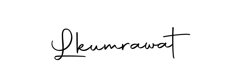 You should practise on your own different ways (Autography-DOLnW) to write your name (Lkumrawat) in signature. don't let someone else do it for you. Lkumrawat signature style 10 images and pictures png