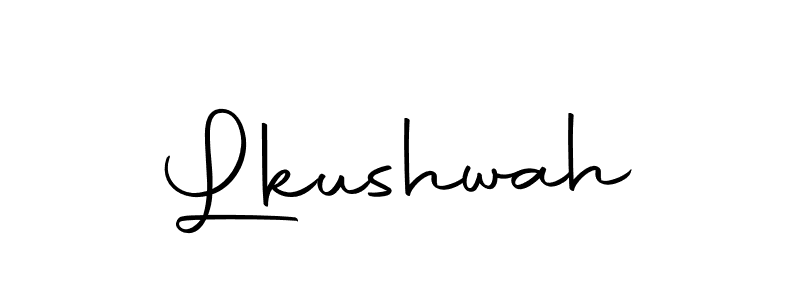 Lkushwah stylish signature style. Best Handwritten Sign (Autography-DOLnW) for my name. Handwritten Signature Collection Ideas for my name Lkushwah. Lkushwah signature style 10 images and pictures png