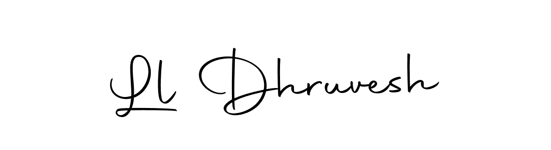 The best way (Autography-DOLnW) to make a short signature is to pick only two or three words in your name. The name Ll Dhruvesh include a total of six letters. For converting this name. Ll Dhruvesh signature style 10 images and pictures png