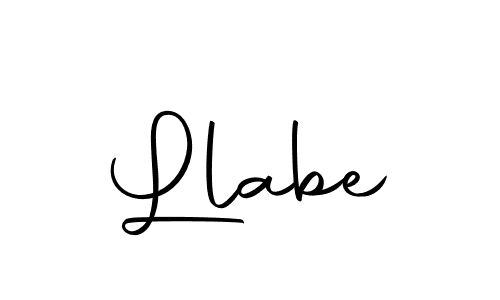 Make a short Llabe signature style. Manage your documents anywhere anytime using Autography-DOLnW. Create and add eSignatures, submit forms, share and send files easily. Llabe signature style 10 images and pictures png