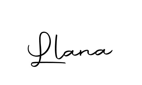 Make a beautiful signature design for name Llana. Use this online signature maker to create a handwritten signature for free. Llana signature style 10 images and pictures png