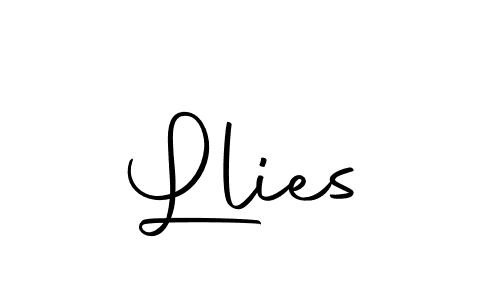 Llies stylish signature style. Best Handwritten Sign (Autography-DOLnW) for my name. Handwritten Signature Collection Ideas for my name Llies. Llies signature style 10 images and pictures png
