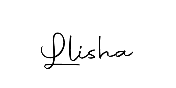 Also we have Llisha name is the best signature style. Create professional handwritten signature collection using Autography-DOLnW autograph style. Llisha signature style 10 images and pictures png