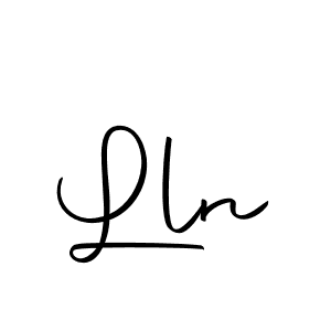 Make a beautiful signature design for name Lln. With this signature (Autography-DOLnW) style, you can create a handwritten signature for free. Lln signature style 10 images and pictures png