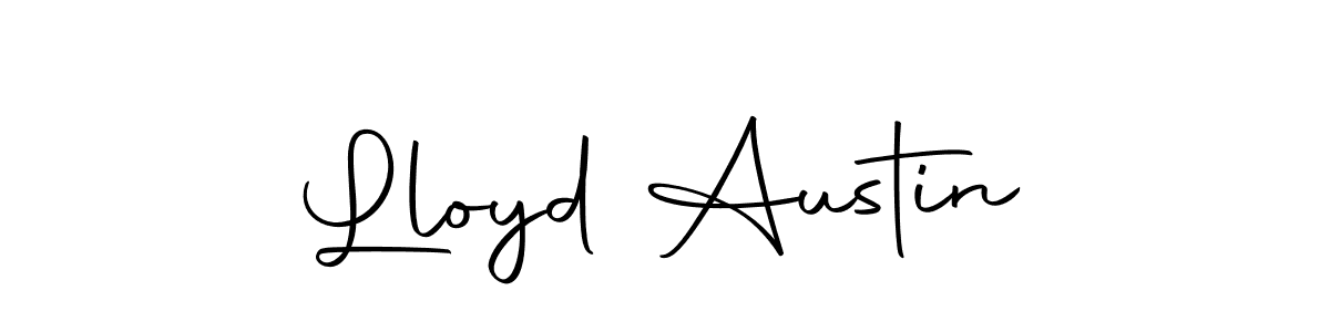 if you are searching for the best signature style for your name Lloyd Austin. so please give up your signature search. here we have designed multiple signature styles  using Autography-DOLnW. Lloyd Austin signature style 10 images and pictures png