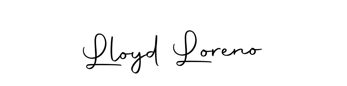 Lloyd Loreno stylish signature style. Best Handwritten Sign (Autography-DOLnW) for my name. Handwritten Signature Collection Ideas for my name Lloyd Loreno. Lloyd Loreno signature style 10 images and pictures png