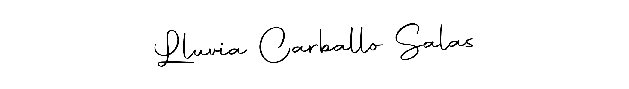 if you are searching for the best signature style for your name Lluvia Carballo Salas. so please give up your signature search. here we have designed multiple signature styles  using Autography-DOLnW. Lluvia Carballo Salas signature style 10 images and pictures png