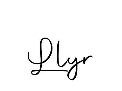 Use a signature maker to create a handwritten signature online. With this signature software, you can design (Autography-DOLnW) your own signature for name Llyr. Llyr signature style 10 images and pictures png