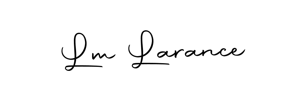 Also we have Lm Larance name is the best signature style. Create professional handwritten signature collection using Autography-DOLnW autograph style. Lm Larance signature style 10 images and pictures png