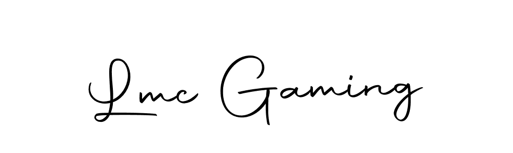 The best way (Autography-DOLnW) to make a short signature is to pick only two or three words in your name. The name Lmc Gaming include a total of six letters. For converting this name. Lmc Gaming signature style 10 images and pictures png