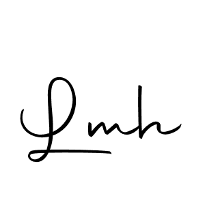 How to make Lmh name signature. Use Autography-DOLnW style for creating short signs online. This is the latest handwritten sign. Lmh signature style 10 images and pictures png